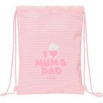 Sac &agrave; dos junior - SAFTA - Love - Facile &agrave; nettoyer - Couleur rose - Mixte roosa