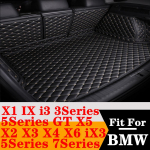 Veekindel auto pagasiruumi matt saba pagasiruumi vaibakate Tagumine pakiruumi kate BMW 3 5 7 seeria GT X1 X2 X3 X4 X5 X6 I3 IX jaoks Wine Red