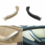 Car Inner Handle Interior Door Panel Pull Trim Cover Beige Black left Right For BMW X5 E53 1999-2006 Car Accessories Cover Gray Right