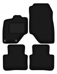 Dywaniki samochodowe welurowe czarne do: Peugeot 3008 III PHEV (2024-)