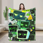 Dandys World Shelly Multikas Tekikate  Kohev Visketekk Suvine Konditsioneeri Kaunistus Pehme Soe Voodikatted 200x150cm 80x60in