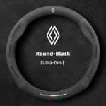 Suede Autorooli Kate Renault Scenic Clio Laguna 2 3 4 5 Kangoo Fluence Megane Trafic Talisman Twingo Kaptur Duster Round black