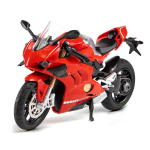 1/12 Ducati V4S Panigale Valatud Mootorratta Mudel M&auml;nguasi Koopia Heli ja Valgusega S&uuml;nnip&auml;evakingitus J&otilde;ulukingitus Kollektsiooniratas