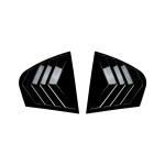 Paar Tagumise K&uuml;lgakna Liistu Spoiler BMW 3. Seeriale E46 4-ukseline 1998-2005 Akna Katte Louvre Tuulutusavad must
