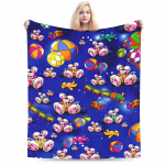 Koomiksid Diddl Flanelltekid Talv Pehme visketekk T&uuml;drukutele Poistele V&auml;litingimuste Muster Voodikate Diivanvoodi Kate 30x40in