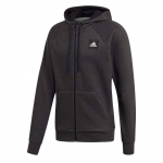 Adidas Mugav kootud kapuutsiga lukuga jakk Meeste jakid Must FL3999 XL-(185/104A)