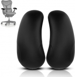 1 paar k&auml;etugede padjad asenduseks Herman Miller Mirra 1 kontoritoolile -Ergonoomilised kontoritooli k&auml;etugede katteosad, k&auml;etugede korgid must