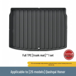Nissan Qashqai 2021-2025 TPE Pagasiruumi ja Tagaistme Matikomplekt Black