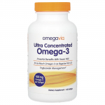 OmegaVia, k&otilde;rgelt kontsentreeritud oomega-3, 1135 mg, 60 pehmet kapslit