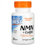 Doctor's Best, NMN 150mg + CoQ10 50mg, 60 taimetoidukapslit