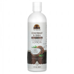 Okay Pure Naturals, K&auml;te- ja kehakreem, Kookose ja sheav&otilde;iga, 12 fl oz (355 ml)