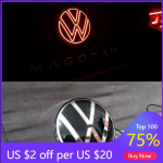 VW GTI GOLF 2026 Kuum VW VOLKSWAGEN Volkswageni jaoks Tagumine valgustusega embleem Tiguan 2017-2024 jaoks