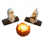 Halloweeni kummitusk&uuml;&uuml;nlad L&otilde;kkepeo vaigu kuju kaunistused Armas kaunistus Kummitus V&auml;ljas Siseruumides Kodu P&uuml;hadepeo Tarvikud