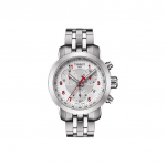 TISSOT 200 Kvartsmehhanismiga 200m Veekindel Naiste Kell 35mm H&otilde;bedane sihverplaadi Terasest Kella korpus Terasest Rihm T055.217.11.032.00 Regular Watch Box