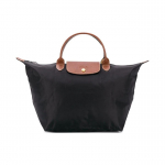 Longchamp Le Pliage 30 L&uuml;hikese k&auml;epidemega T&otilde;mblukuga L&otilde;uend Pelmeenikujuline K&auml;sikott Keskmine Naiste kott Must 1623089001 Basic Set (Bag)