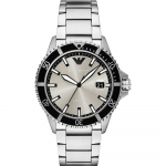 Emporio Armani World Explorer H&otilde;bedane roostevabast terasest k&auml;ev&otilde;ru Meeste kvarts AR11683 h&otilde;be