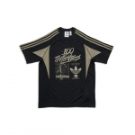 adidas X 100 Thieves Graafiline tr&uuml;kk L&uuml;hikesed varrukad T-s&auml;rk JM3259 XS must