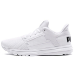 Puma Unisex Enzo Street Madalad Jooksusaapad Valge Must 190461-09 EU 39