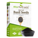 Attar Ayurveda Premium Sabja Basiiliseemned 500 g Basiiliseemned jookidele magustoitudele jahutavaks suvejoogi koostisosaks