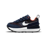Nike Waffle One Low top Sports Casual Shoes Blue Orange Infant And Toddler DC0479-401 22 white