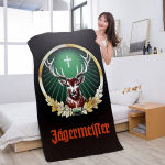 Klassikaline Jagermeisteri plekk-silt Baar Pubi Mikrofliisist Tekk Kiiresti Kuivavad Rannar&auml;tikud &Uuml;lisuur Superimav Basseinitekk W90*H180(CM)