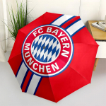 Bayern M&uuml;nchen, Jalgpalliklubi Automaatne Avamine ja Sulgemine, 8 ribilise konstruktsiooniga Kaasaskantav Vihmavari, Sobib Meestele ja Naistele K&otilde;ikidel Hooaegadel Pe