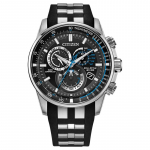 CITIZEN Eco-Drive Seeria Classic 200 Meetrit Veekindel P&auml;ikeseenergia Kvarts Roostevaba Teras PU Rihm 43mm Meeste K&auml;ekell Must T&auml;hik CB5970-02H must