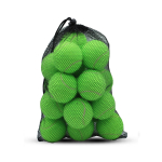 20 tennisepalli komplekt L&auml;bim&otilde;&otilde;t 2,52 tolli Vastupidavad treeningspallid Sobivad algajatele ja tennisehuvilistele Treeninguks ja vaba aja veetmiseks One Size green
