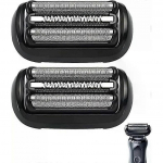 2 tk 53B Pardapea &Uuml;hilduv Braun Series 5 ja 6 Pardeliga Meestele 5018S, 5049s, 5762, 5764, 6075cc, 6020s, 6040cs Pardapeade Vahetus Shavin