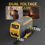 TOOLIOM 135A 110/220V Kahepinge MMA keevitusaparaat Lift TIG keevitusaparaat LCD-ekraaniga Kaasaskantav keevitusaparaat Kaarej&otilde;ud & Antikleepuvus