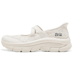 Skechers Modern DLux libisevad kingad Pehmed mugavad hingavad balletikingad Platvorm Mary Jane Naiste toss Valge 159286-OFWT 35.5 white