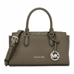 MICHAEL KORS ARDEN ARDEN Br&auml;ndi logo kunstnahaga kaetud l&otilde;uendist &otilde;lakott Crossbody k&auml;ekott V&auml;ike Naiste Oliiviroheline roheline