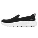 Skechers Go Walk Flex Kangast Slip-On Spordijalatsid Madalad Vabaajajalatsid Naiste tossud Must Valge 124957-BKW 36