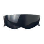 Varjatud kiivrivisiir Scorpion Exo Combat Covert-X mootorratta kiivritele UV-kaitsega visiirid Mootorratta kiivri tarvikud must