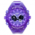 Casio G-Shock Vaikne Rihm Analoog-Digitaalne Lilla Tihvt Kvarts GA-V01SKE-6A 200M Meeste K&auml;ekell lilla