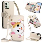 Armas Kass Crossbody Pika Paelaga Klapprahakott Nahast &Uuml;mbris Motorola G86 G67 G56 G15 Edge 60 Pro 50 Fusion jaoks P&otilde;rutuskindel Kate Motorola Moto G04 roheline