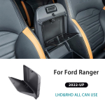 2022 2023 2024 2025 2026 Ford Ranger T9 Autode K&auml;etoe Karbi Peidetud Panipaiga Keskkonsooli Panipaiga Kasti must