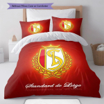 Standardne Li&egrave;ge logo Voodipesu Tekikomplekt Tekikate Padjap&uuml;&uuml;r Kodukaunistus S&uuml;nnip&auml;evakingitus (1 * tekikott + 2 * padjap&uuml;&uuml;ri, ilma s&uuml;damikuta) 135x200cm