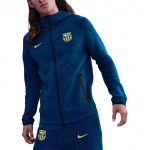 Nike FC Barcelona Tech Windrunner Neljas Meeste Nike Jalgpalli Fliis T&auml;is-t&otilde;mblukuga Jakk FZ1274-432 M