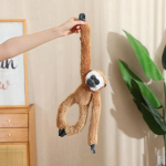 Pika k&auml;ega ahv orangutani nukk pehmem&auml;nguasi ema ja poeg leemur laiskloom nukk laste rahustav nukk 50cm（0.1kg）