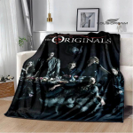 Originaalid Klaus Mikaelson tr&uuml;kitud tekid Soojad flanelltekid Pehme ja mugav tekk voodipesu S&uuml;nnip&auml;evakingitus 150x180cm