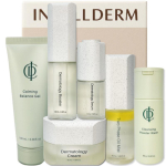 Incellderm 6-osaline komplekt: Tugevdaja + Seerum + Kreem + Rahustav geel + Pihusti + Puuder, 1 komplekt