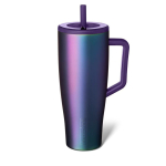 Brumate 30oz 40oz isoleeritud reisimug k&auml;epidemega auto t&ouml;&ouml;les&otilde;iduks ja v&auml;listingimustes kasutamiseks Laser Purple,40oz