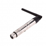 Lixada 2.4G ISM DMX512 juhtmevaba isane XLR saatja vastuv&otilde;tja LED valgustus lava jaoks Female&US must