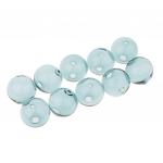 10 tk Maakera klaaspudeli v&otilde;luripats DIY k&auml;sit&ouml;&ouml; ehete tegemine sinine 18mm sinine