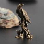 K&auml;sitsi valmistatud kotkasornament Vintage Copper Bird Home Office Desk Animal Decor
