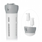 Neli-&uuml;hes kaasaskantav vedelikujaotur Lotion Shampoo Du&scaron;igeel S&auml;ilituspudel meigireisitarbed hall v&auml;rv