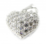 Les Tr&eacute;sors De Lily [E7610] &ndash; valge  Bright Heart  h&otilde;bedane ripats valge