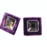 Dolce Vita [F4030] - Boucles Cr&eacute;ateur 'DV - Cr&eacute;ativit&eacute;' Violet lilla