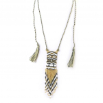 Les Tr&eacute;sors De Lily [N4619] &ndash; musta kullaga Altai disaineriga pikk kaelakee kuld